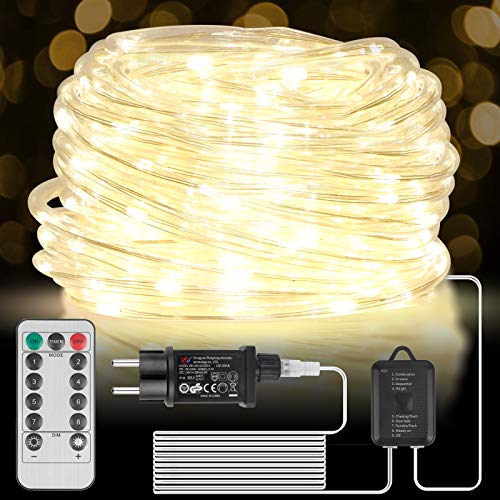 Manguera Luces Navidad Exterior Enchufe Marca Vivibel