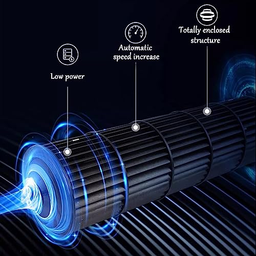 ZYY@ Barriera d'aria con Telecomando, Cortina