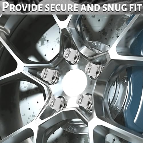 Image of 24pcs M12x1.25 Lug Nuts with Mag Flat Seat