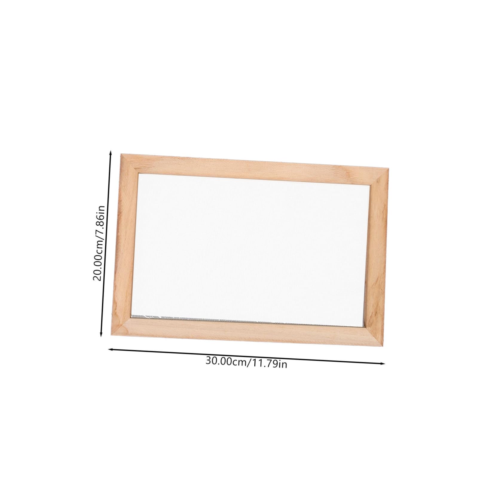 Gogogmee Safe DIY Paper Making Frame Wooden Handicraft Frame Screen Enhance Boys and Girls' Creativity