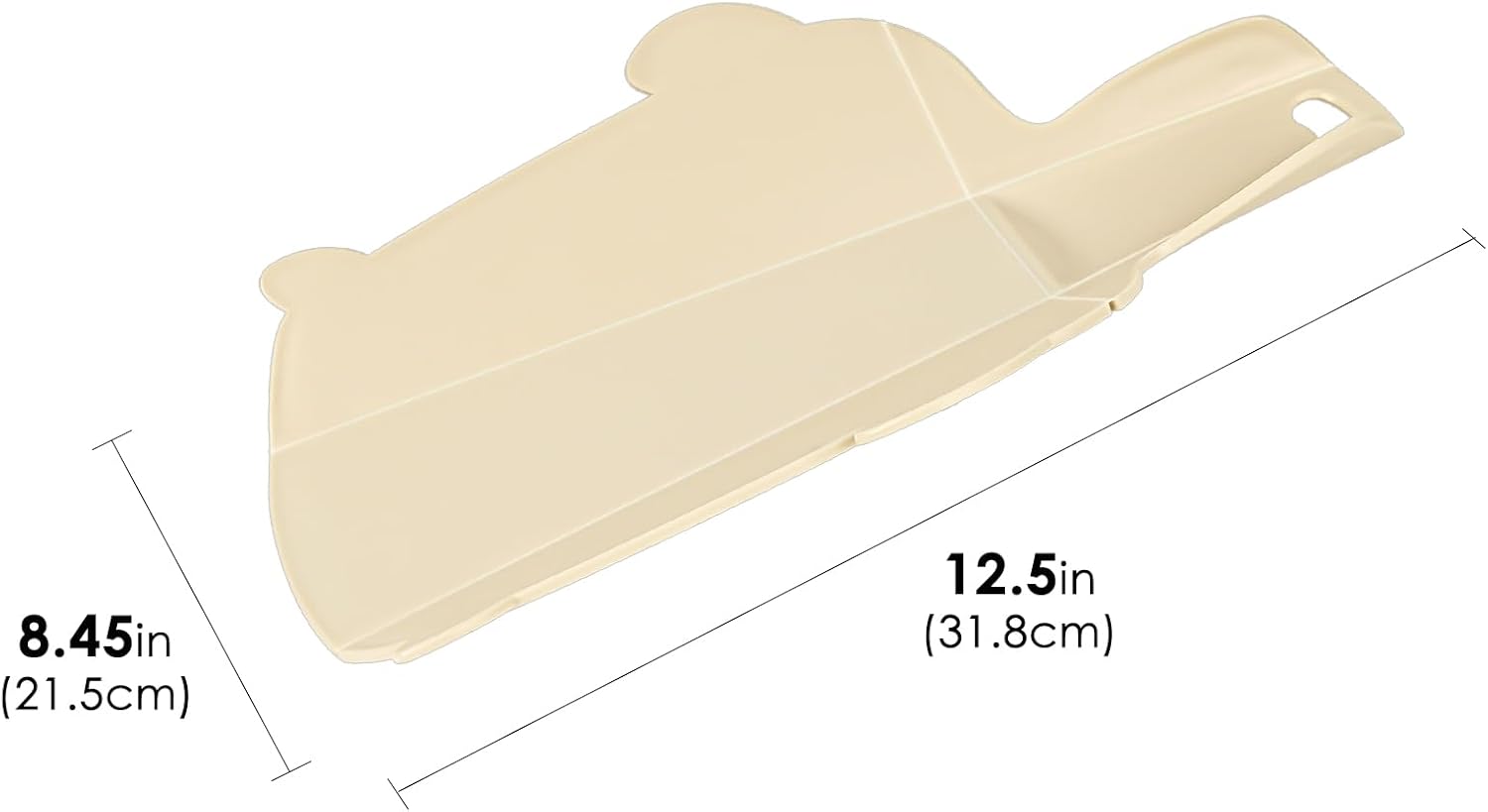 Folding Plastic Chopping Board, Bp free Plastic Cutting Boards, Non-slip cutting Mat for Meat and Vegetables for Daily Kitchen or Outdoors, Camping. - Image 4