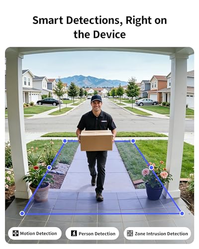 Aqara Wideodomofon G400 z Gongiem, Przewodowy/PoE, HomeKit Secure Video, Widok od stóp do głów w jakości 2K, Wi-Fi 6 2,4/5 GHz, Obsługa Alexa/Google/SmartThings, Lokalne wykrywanie i nagrywanie 24/7