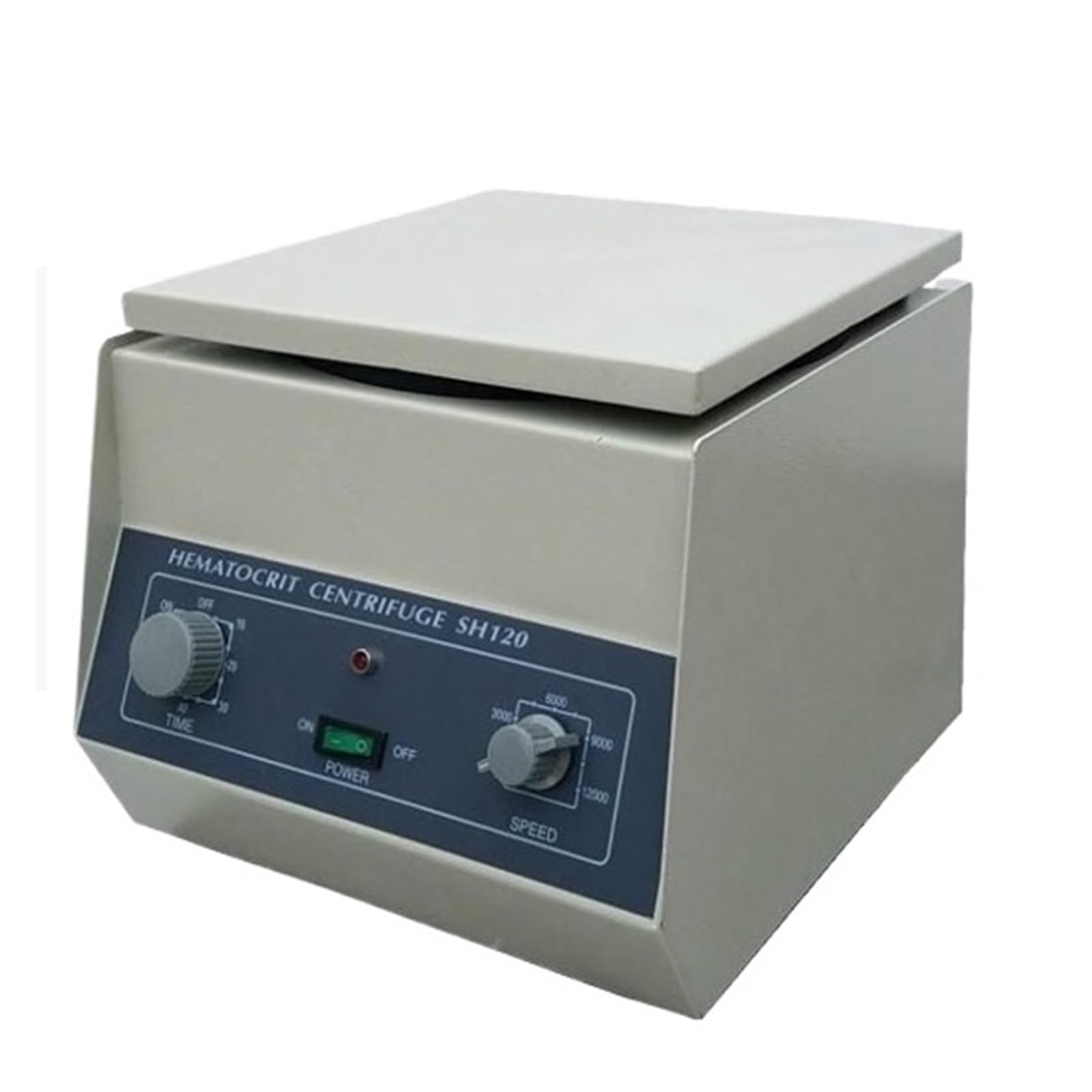 Centrifugeuse électronique d'hématocrite sanguin, 12000 tr/min, Tube capillaire 1.5x75mm, for laboratoire et usage médical SH120 Haute Précision