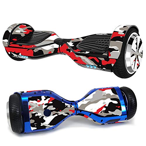 MightySkins Skin Compatible with Hover-1 H1 Hoverboard Scooter - Red Camo | Protective