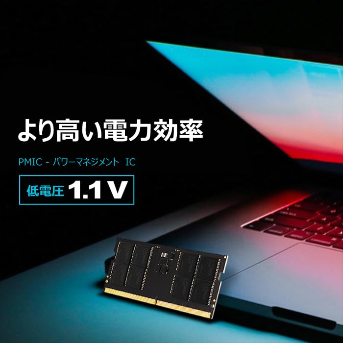 Amazon.co.jp: シリコンパワー DDR5 32GB キット (16GB x 2) 5600MHz
