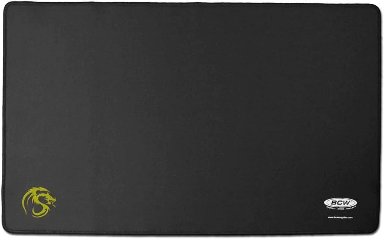 BCW Black Play Mat with Stitched Edging