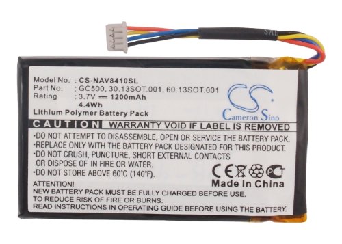 CS-NAV8410SL Batteria 1200mAh Li-Polymer Per Navigon 8410 – Sostituisce 30.13SOT.001, 60.13SOT.001, GC500 - 3