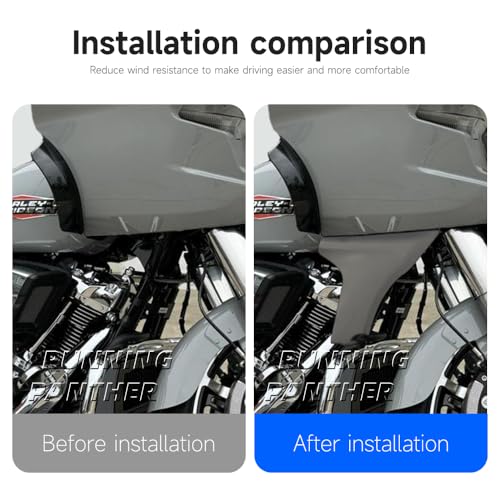 Running Panther FOR HARLEY CVO ROAD GLIDE 2023-2024 Side Fairing Panel Support Bracket Kits thumb #3