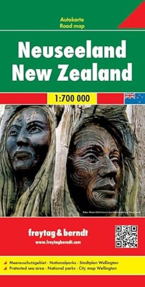 New Zealand (f&b (r): Wegenkaart 1:700 000 / 1:15 000: Wegenkaart Schaal 1 : 700.000 (F&B Wegenkaarten)