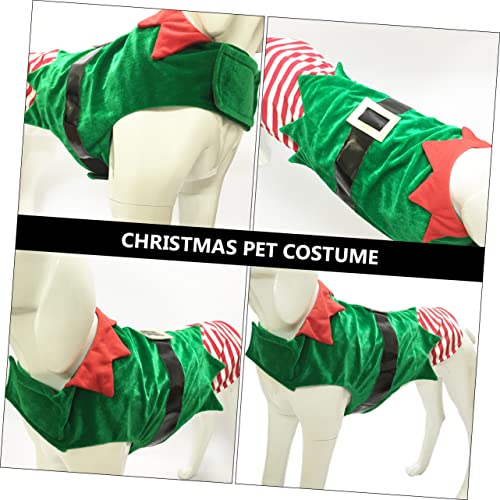 Disfraz de Navidad para perro YARNOW XL verde miniatura 5