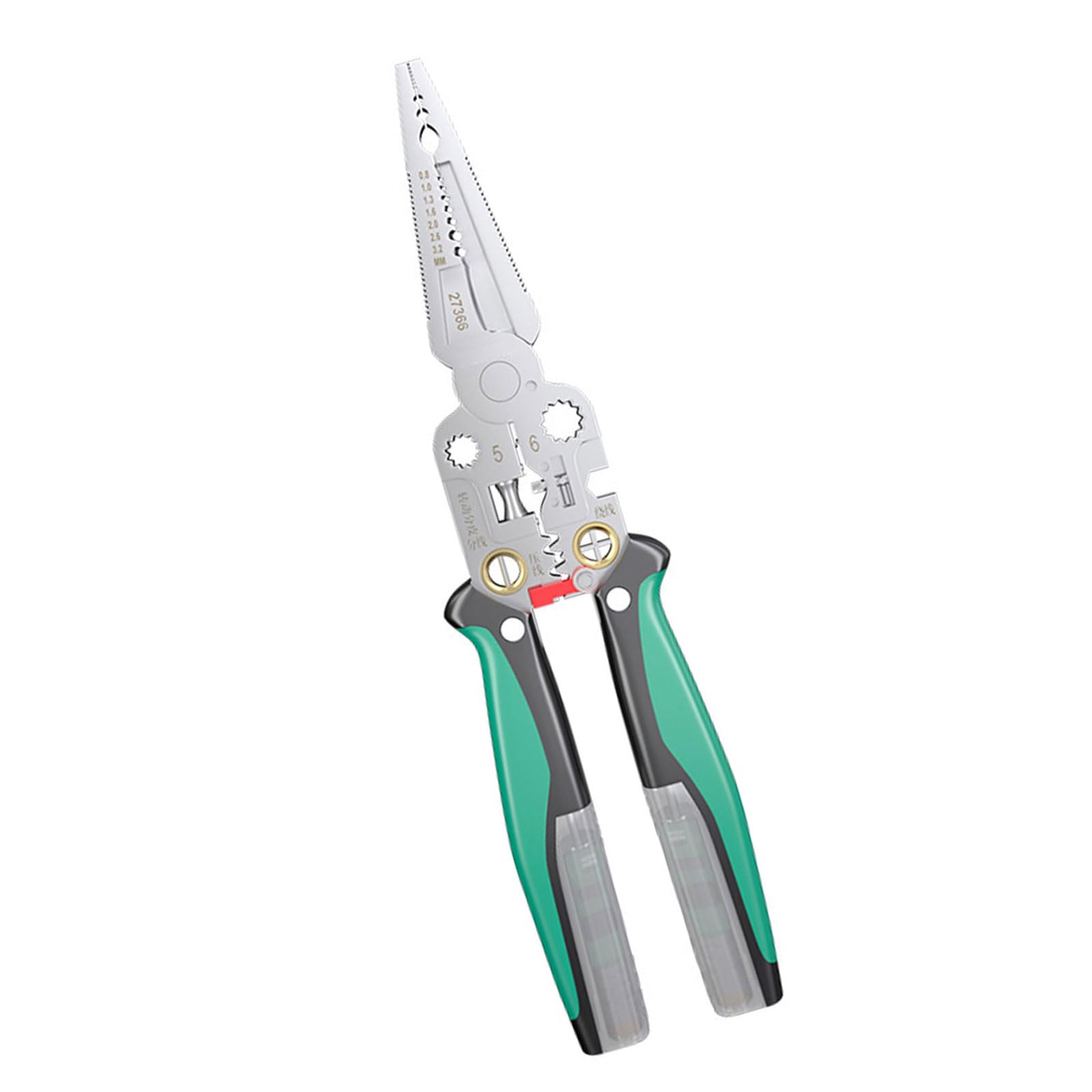 Kalttoy Industrial Steel Wire Stripper & Crimping Tool With Ergonomic Handle Simple To Operate For Wiring Tasks Commercial Wire Cutter