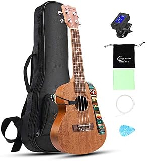 Hricane Tenor Ukulele 26inch Ukelele Professional Ukele Mahogany Hawaiian Uke UKM-3 Pack