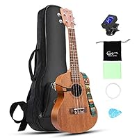 Algopix Similar Product 5 - Ukelele Hricane Concert Ukulele 23inch
