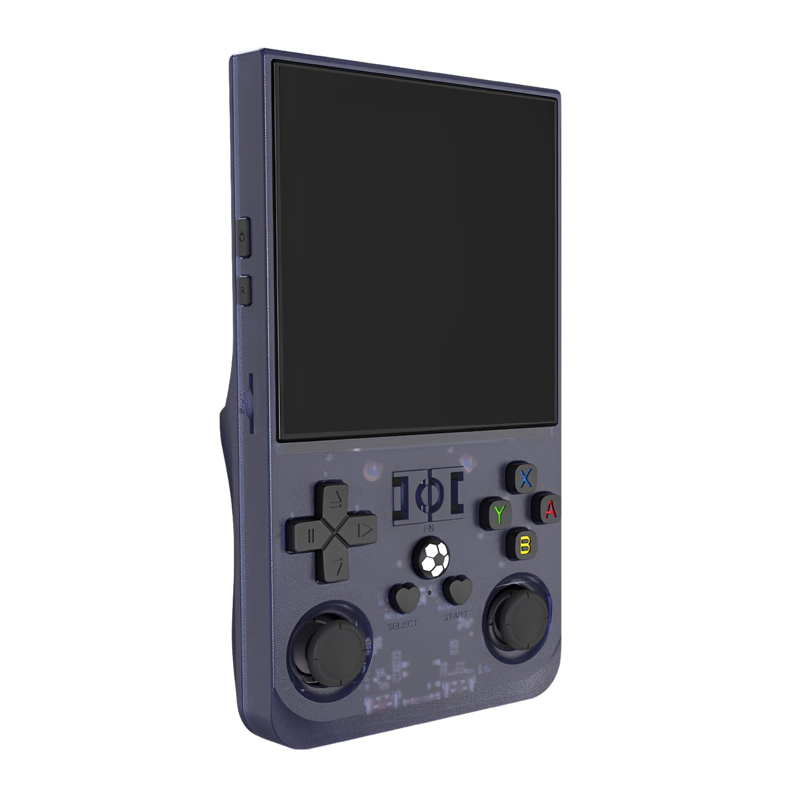 Retro Handheld Spielkonsole 128GB, IPS Bildschirm, Linux System (Grau) | Tragbare Retro Konsole mit 4000mAh Akku, mehreren Emulatoren und Tasche für Gaming unterwegs, Familie und Freizeit