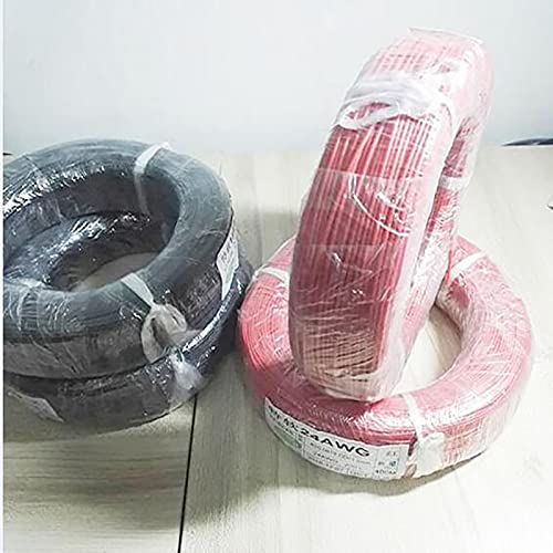 Davitu Wires & Cables - 10M high Temperature Flexible Silicone Wire Color Option 8awg Silicone Wire Multimeter Lead Wire - (Color: Black)