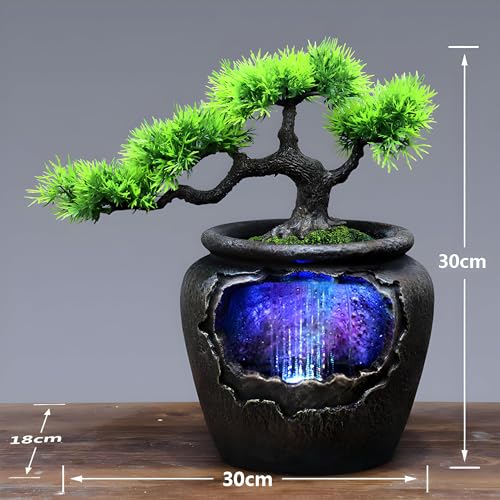 Fuente de agua que fluye LED para un hogar lleno de calma y prosperidad 3