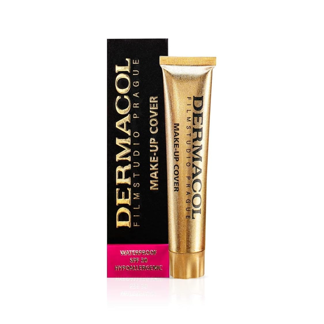 Dermacol - Full Coverage Matte Foundation with SPF 30, Waterproof Foundation for Oily Skin, Acne, & Under Eye Bags, Long-Lasting Makeup, 30g - Shade 207-image-22
