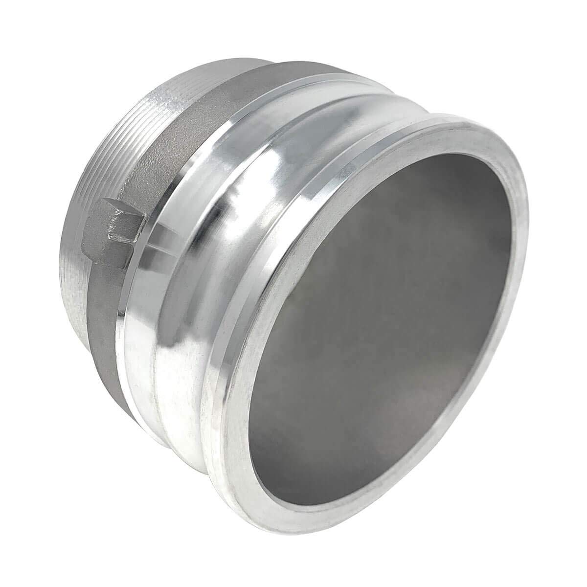 Gloxco Aluminio Tipo F Camlock macho x NPT macho NPT