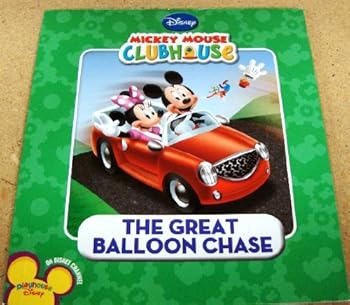 Paperback Mickey Mouse Clubhouse The Great Balloon Chase Book