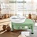 Huanyu Pottery Wheel Machine, 12-Inch Wheel Head with Bat System Foot Pedal Electric Ceramic Forming Machine Art Clay DIY Sculpting Tool Kit