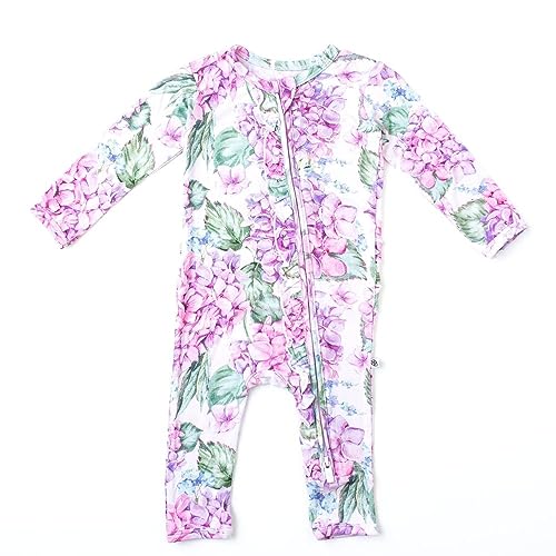 Image of Bums & Roses Baby Romper | Soft Spandex and Viscose | Two-way Zipper for Easy Change