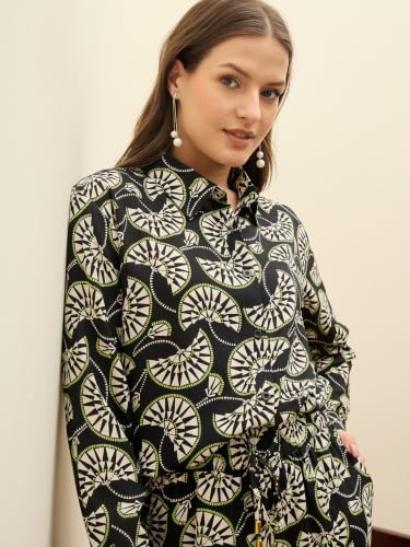 Image of Sassafras Women Set of Top and Straight Pants