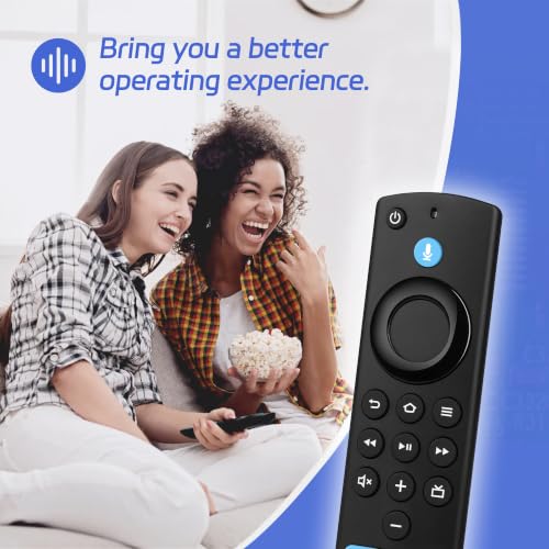 Image of Replacement Remote Control for the Series Fire, TV Remote Compatible with FireStick(Lite /4K /HD /2nd /3rd Gen), AMZ-Smart-TV 3rd Gen & TVs Cube with Voice Controller