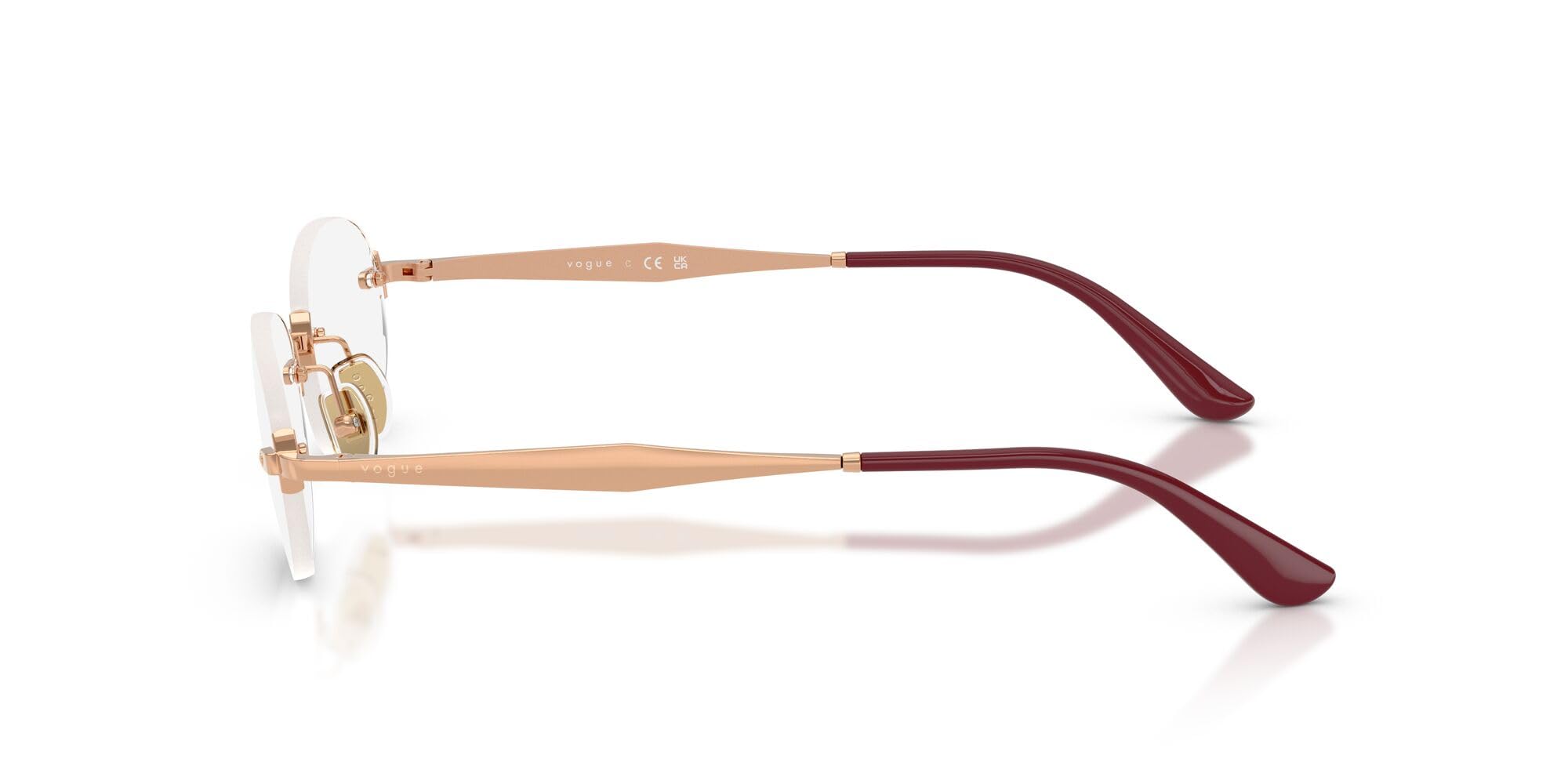 Vogue Eyewear Vo4343 damskie owalne oprawki na okulary korekcyjne