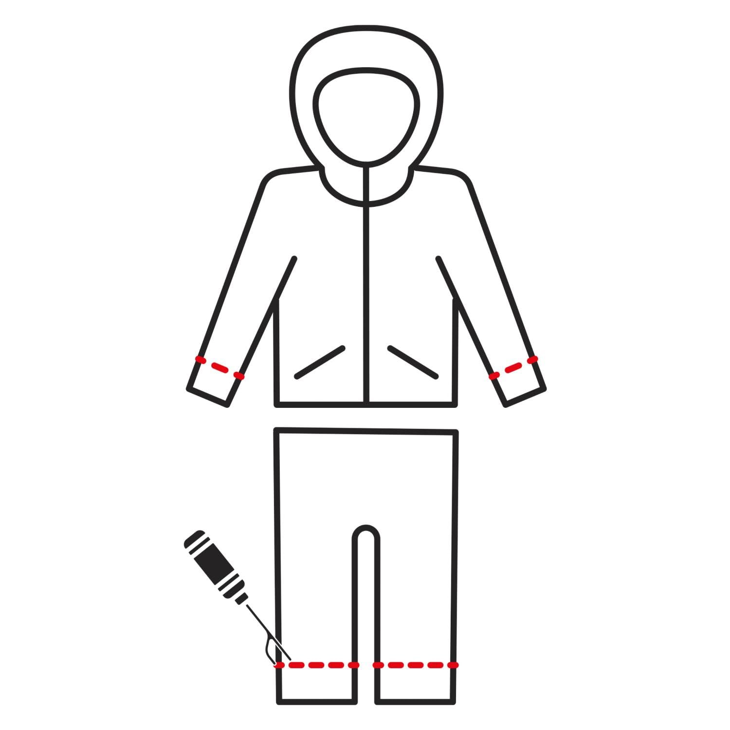 Kabooki Pantaloni da Neve Unisex-Adulto