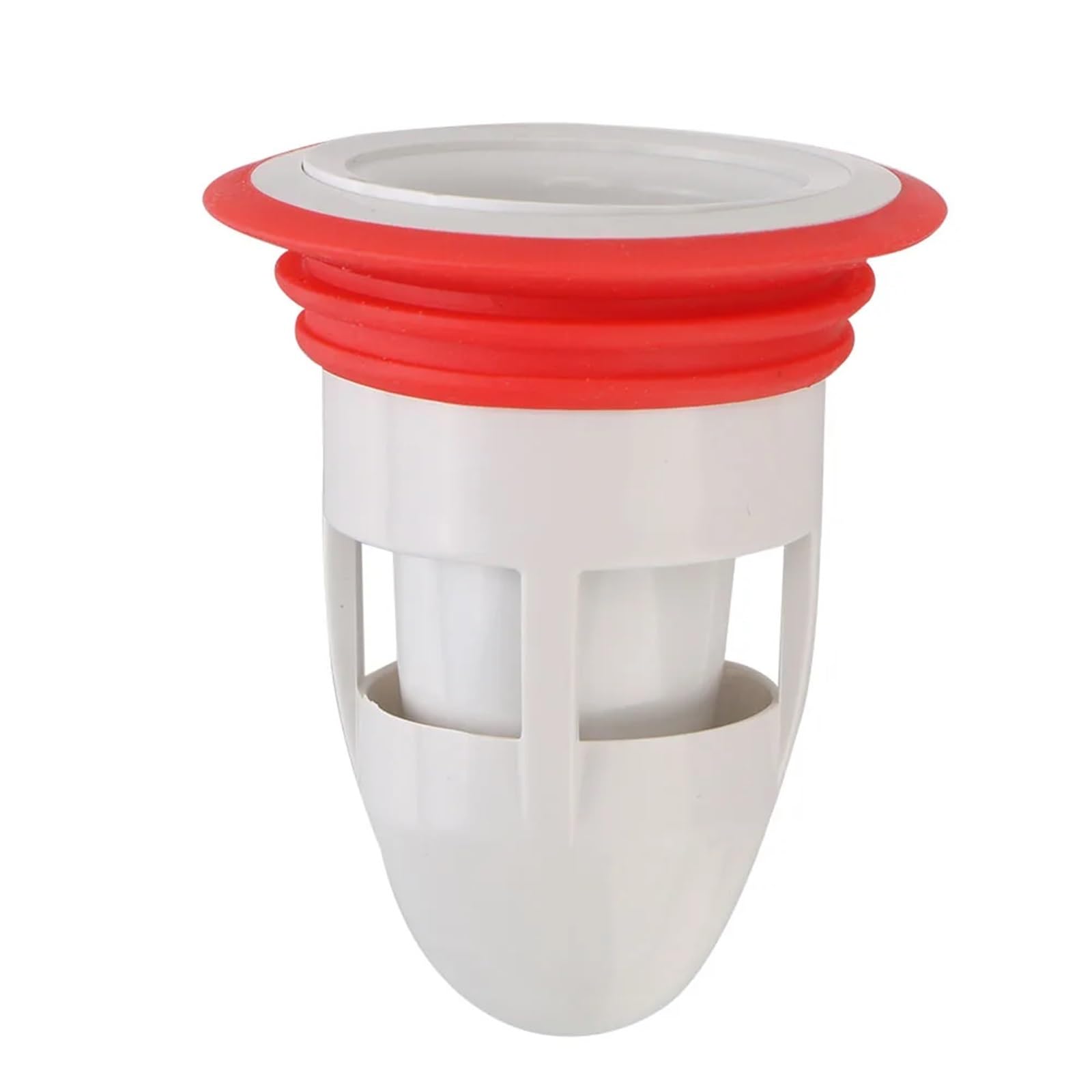 Floor Drain Core Bathroom Toilet Water Drain Filter Kitchen Sewer Floor Drain Core Plug ​Trap Siphon Sink(WHITE,1pc)