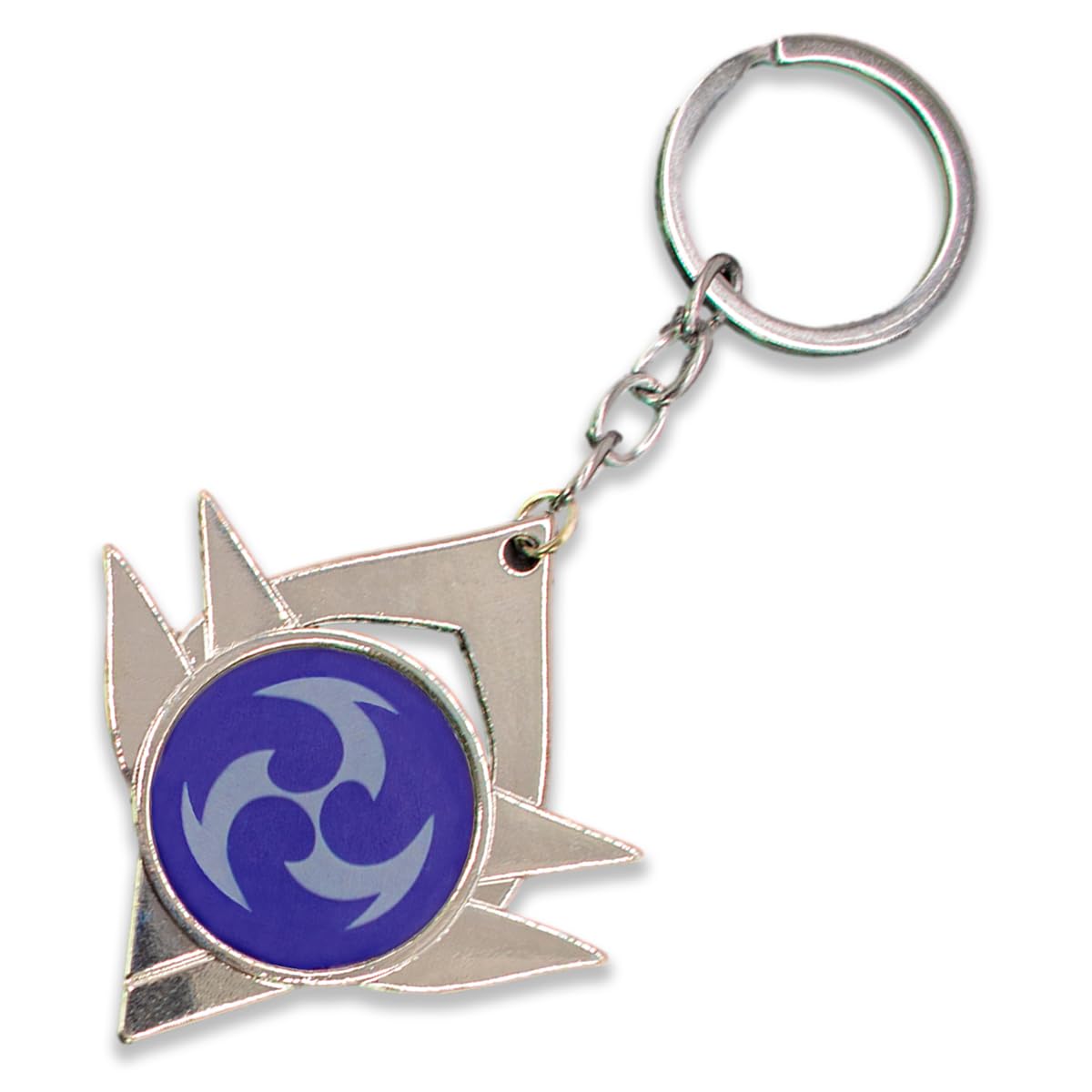 NINJAMO Videogame Impact Snezhnaya Electro Vision Keychain Ornament 4.3