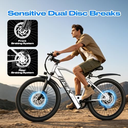 Electric Bike for Adults,1500W Peak Motor 26" Ebike 50 Miles, 48V 13Ah Battery, Smart Display, 7-Speed,UL 2849 Certified Pedal-Assist Electric Bicycle for Commuting image 7