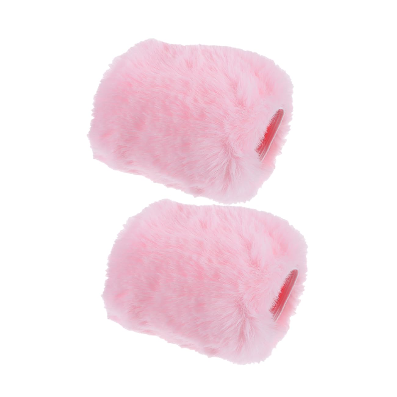 Toddmomy 2Pcs Microphone Plush Windscreen Protector for Mic Filter for Indoor and Outdoor Use Noise Reduction for Interviews and Performances