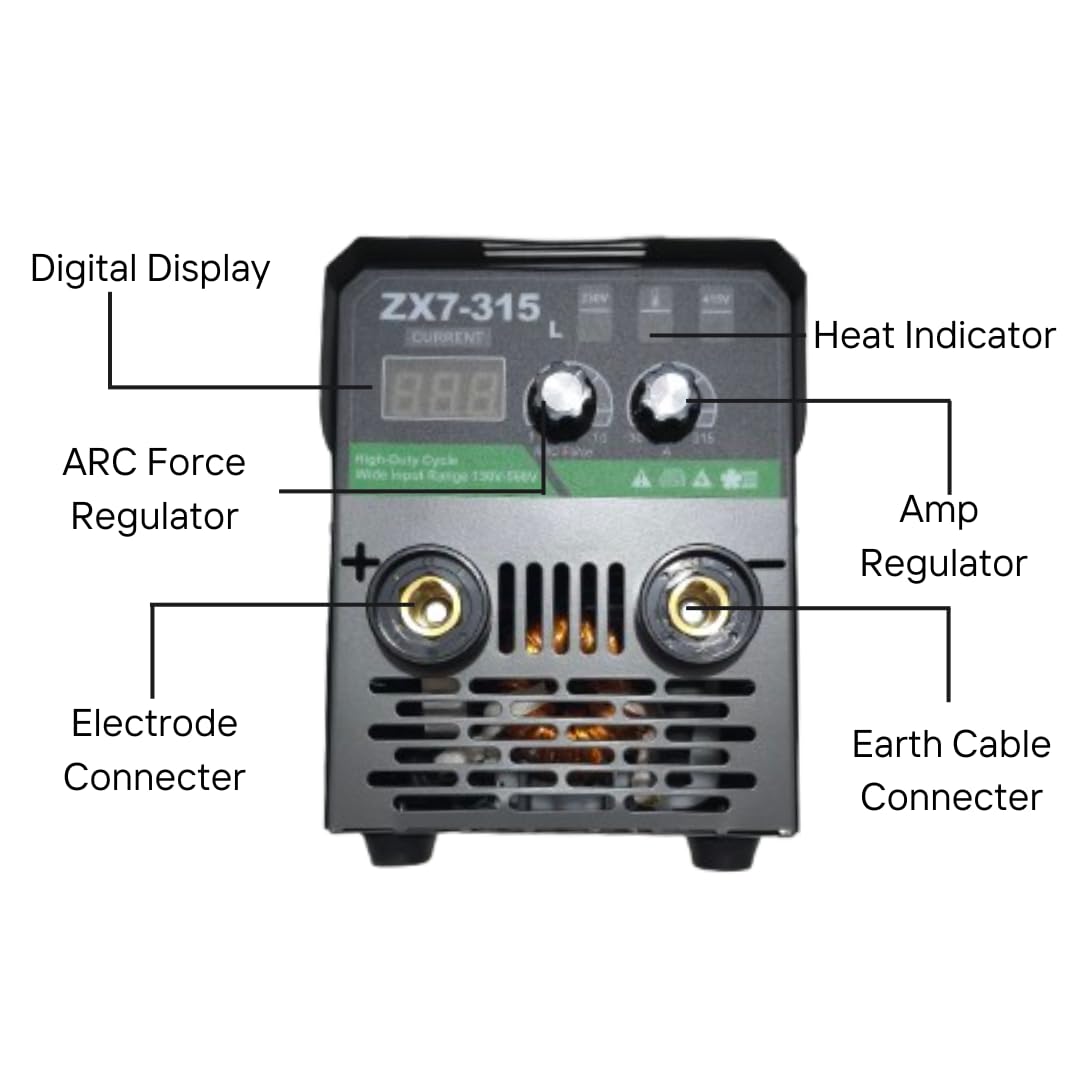 Jipson ZX7-315 315A Welding Machine with Welding Holder