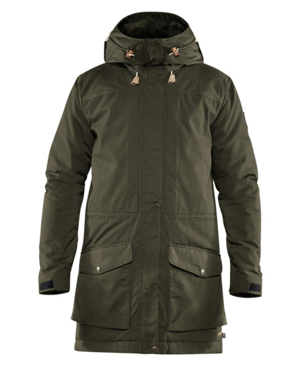 Fjallraven Men's Singi Wool Padded Parka M Sport Jacket, Green, M UK