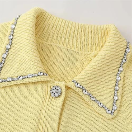 Women Knitted Cardigans Long Sleeve Single Breasted Cardigans Vintage Sweater2