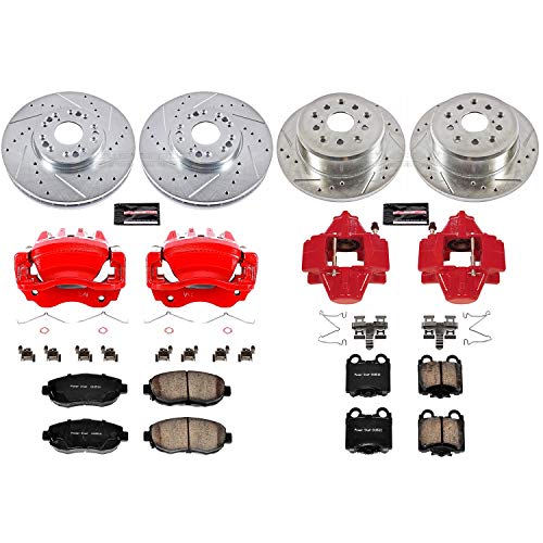Power Stop Kc1079 Z23 Evolution Front And Rear Brake Caliper Kit- Brake Rotors, Brake Pads, Brake Calipers #TOP1