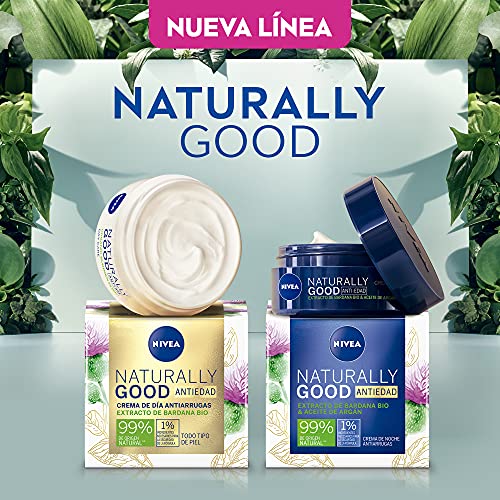 NIVEA Naturally Good Crema de Día Antiarrugas (1 x...