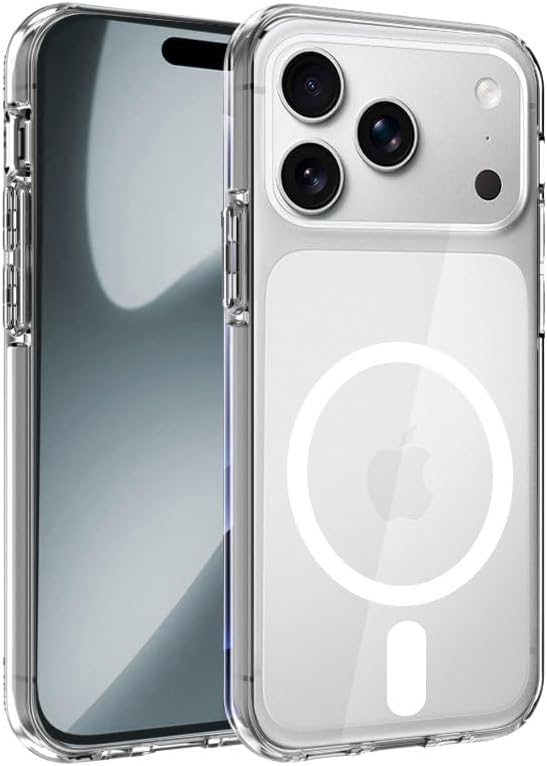 Cool Case for iPhone 17 Pro Magnetic Transparent