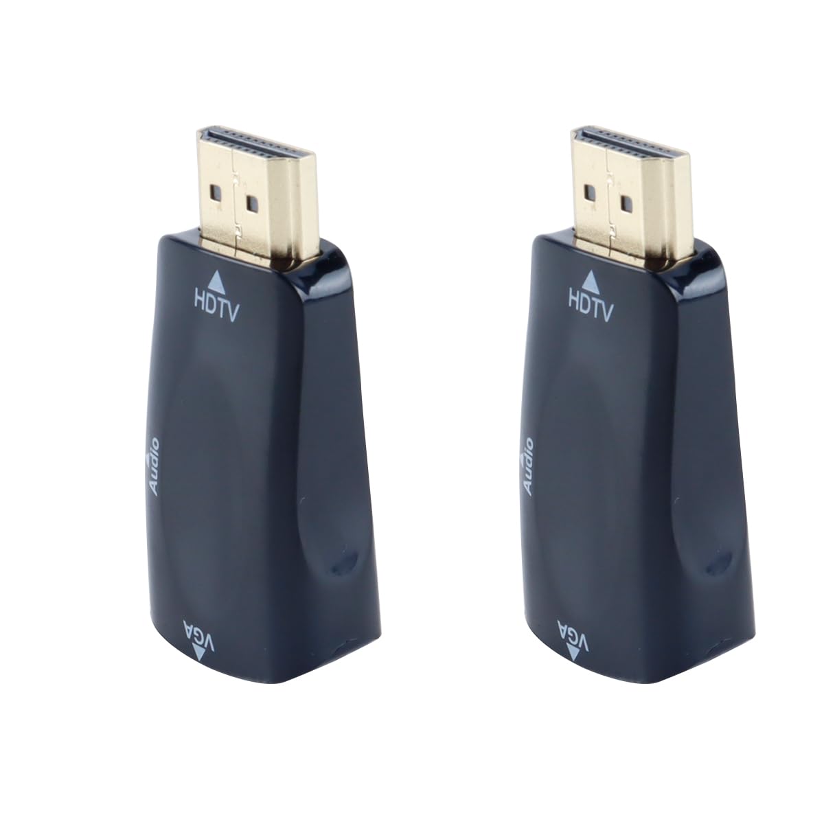 Adattatore Da HDMI a Jack 3,5, Convertitore Da HDMI Femmina a VGA Femmina HD 1080P Con Cavo Jack Audio Da 3,5 Mm
