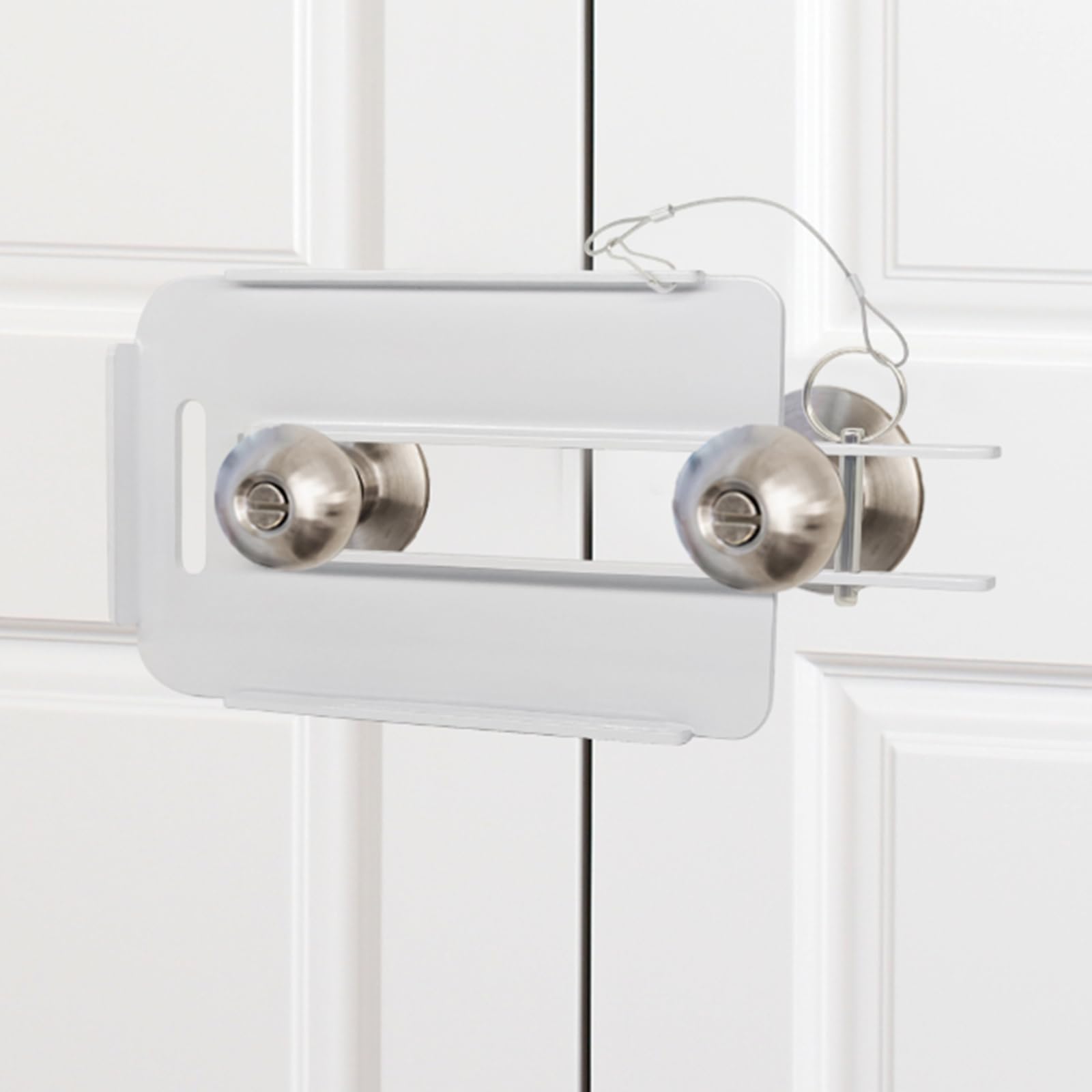 French Door Lock | Adjustable Double Door Reinforcement Lock for French ...