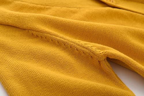 Unisex Boys Girls Cardigans Sweater V-Neck Long Sleeve School Uniforms Button Knit Tops4