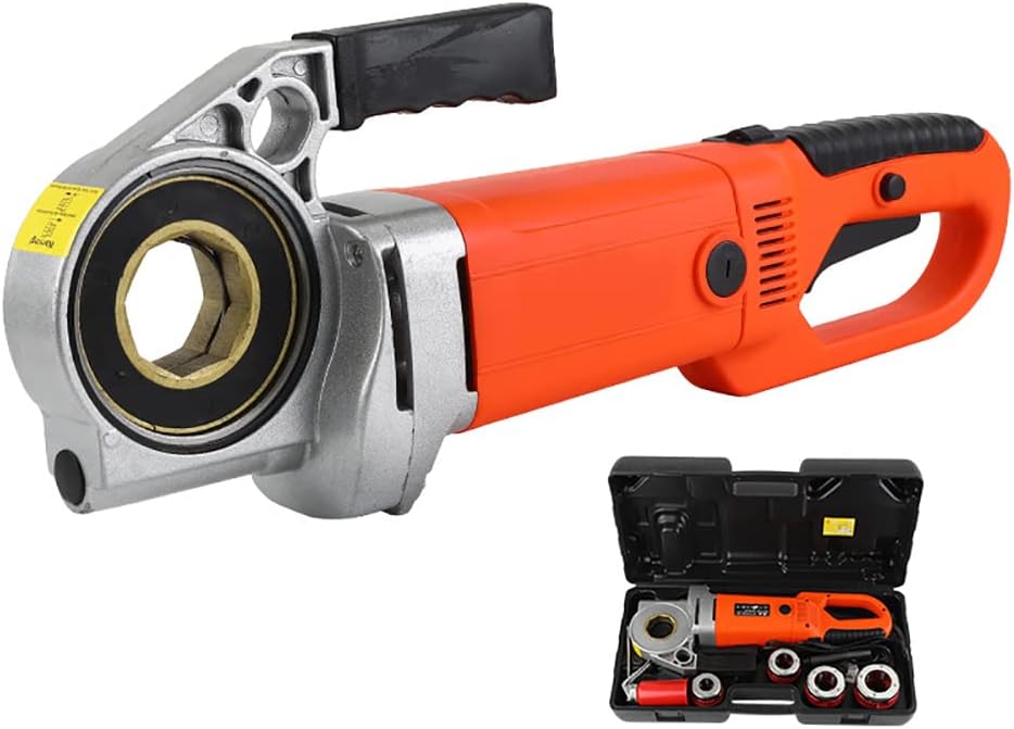 TEHONGMAI Electric Pipe Threader, 2300W Portable Handheld Pipe