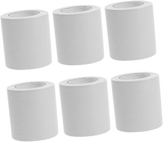 6rolls Self-Adhesive Skirting Board Stickers Each for Wall Floor and Corner Easy to Use Grain Trim for Smooth Home Decoration