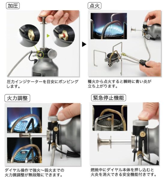 Amazon | SOTO MUKAストーブ SOD-371＋2023New広口ボトルCRM 480ml SOD