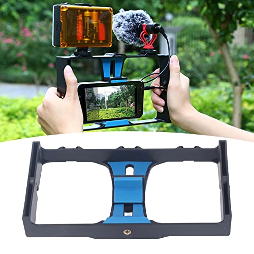 Filmmaking vlogging case smartphone avec support griffe froide et interface 1/4 - 2