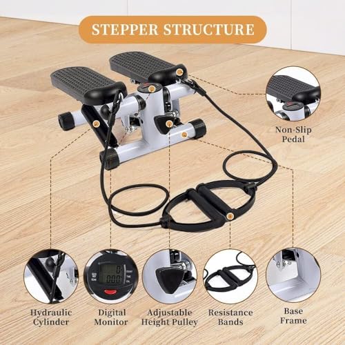 Mini Pedal Exerciser Máquina de Ejercicio con Pantalla LCD miniatura 6