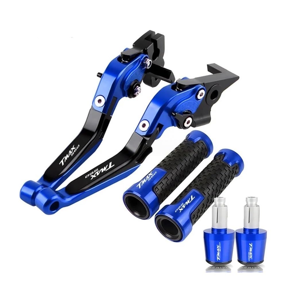 XVAsdgAER for Ya&maha T-MAX 560 2019-2020 Motorcycle CNC Accessories Brake Clutch Levers Handlebar Hand Grips Ends(Q)