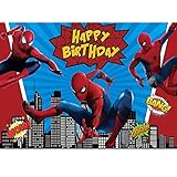 【Fondo cumpleaños decoración de fiesta】Decoración de fiesta temática batman tamaño: 150 cm * 100 cm. Paquete solo el fondo de fotografia niños, no incluye soporte.