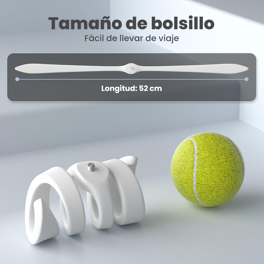GHB Soporte Camara Vigilancia Bebe Soporte Vigilabebes con Tornillo 1/4 Soporte para Cámara Flexible y Ajustable para Habitación de Niños, Compatible con La Mayoría de Vigilabebés